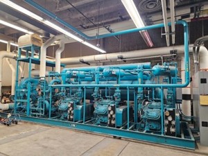 CIMCO 300 Ton NH3 Ice Rink Chiller – MAP 300 Ammonia System 3×150HP LBHD