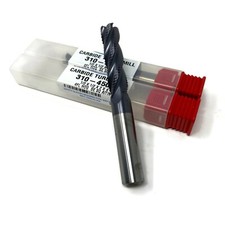 2pcs 1/2x2x4" Solid Carbide Roughing End Mills Tialn Coated, 4 flute Long length