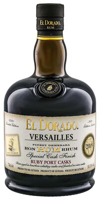 El Dorado Versailles, 16 Jahre, Ruby Port Cask, 0.7l , Special Cask Finish