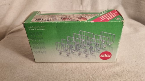 Siku 2464 10 Absperrgitter 1:32 unbespielt OVP S030-120 - 第 9/9 張圖片