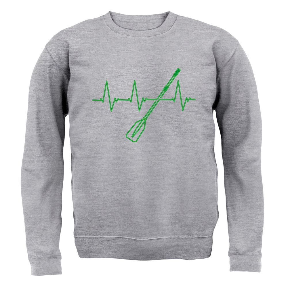 Heartbeat Sports Rowing Felpa con cappuccio maglione per adulti canoa canoa kayak fila sport