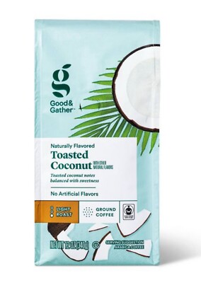Limited Edition TOASTED COCONUT GROUND COFFEE 12-OZ BAG