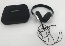 Bose On-Ear Foldable Headphones - Black and Silver With Case