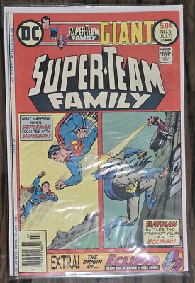 Super-Team Family #5 DC 1976 HIGH GRADE