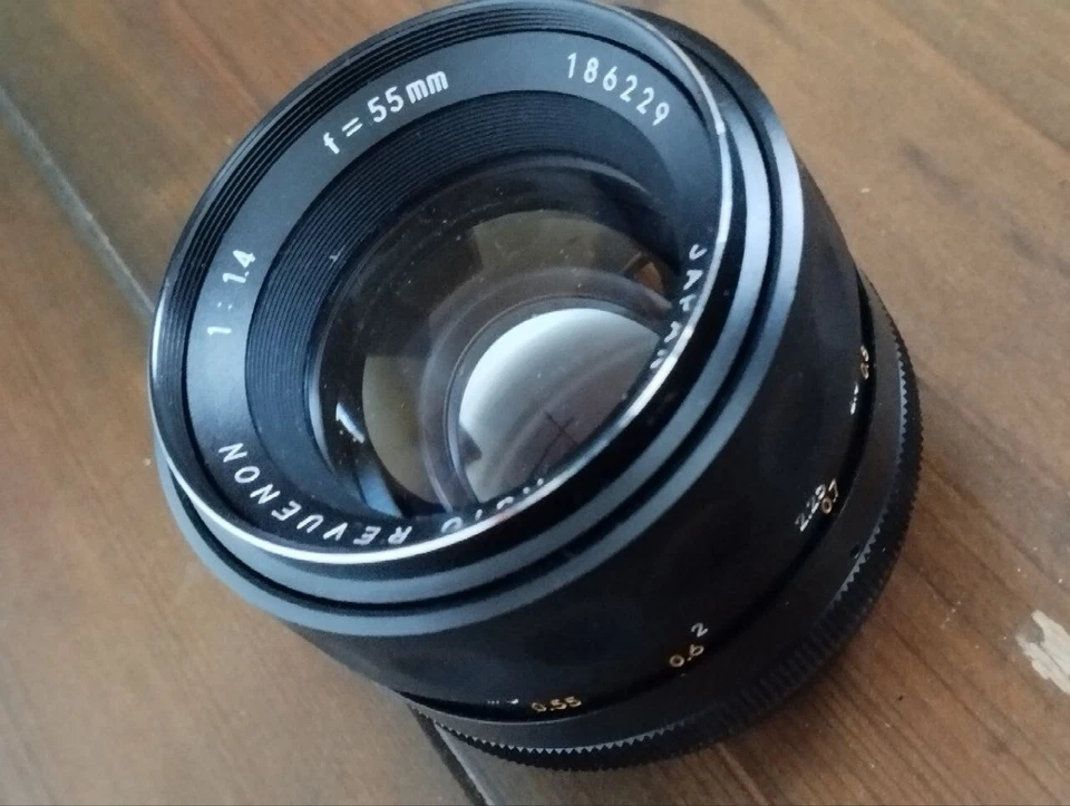 Auto Revuenon 55mm 1:1.4 Lens M42 Mount - Bild 2 von 4