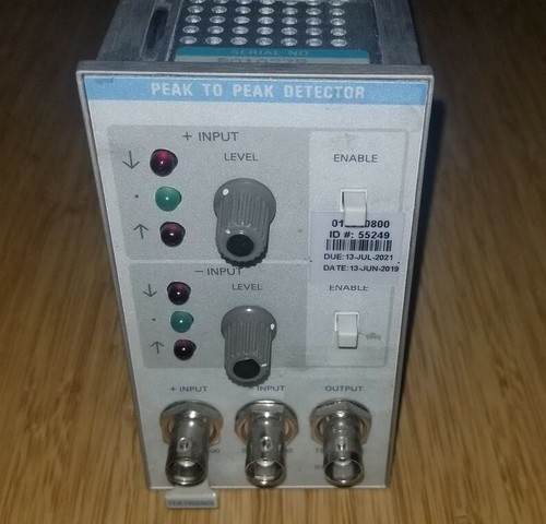 Tektronix  Peak to Peak Detector Plug In 015-0408-00 TM500 TM5000
