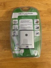GE  HO97949 , 11-in-1 Card Reader  USB 2.0   ALL IN ONE ,COMPATIBLE CARDS (15CB3