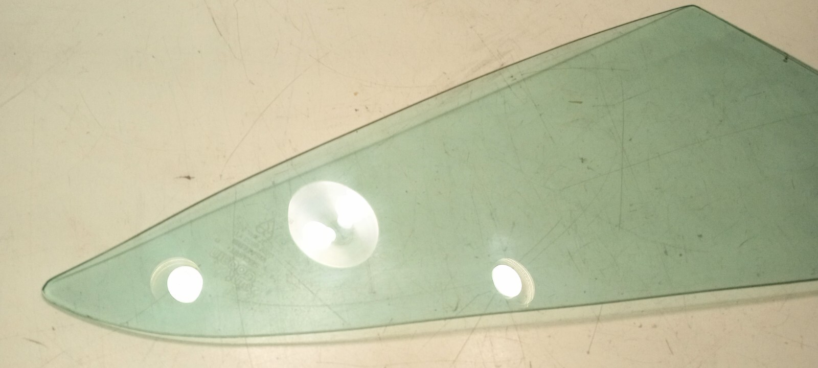 Ferrari 308 Left Hand Quarter Glass Vent Window_208_40023103_Saint Gobain_NEW_OE