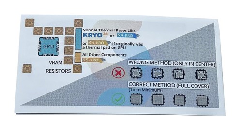 K5 PRO 10g Viscous Thermal Paste for Thermal Pad Replacement Liquid Pad, CSGR - 第 7/8 張圖片