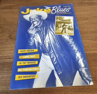 Juke Blues Magazine No 9 Summer 1987 Nappy Brown | eBay