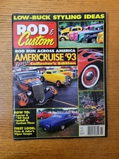 Rod & Custom Magazine October 1993 ~ VERY FINE VF ~ Street Hot Rod Petersen