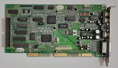 Media Vision Pro Sonic 16 ISA Sound Card (Jazz16, OPL3, Retro, 1993)