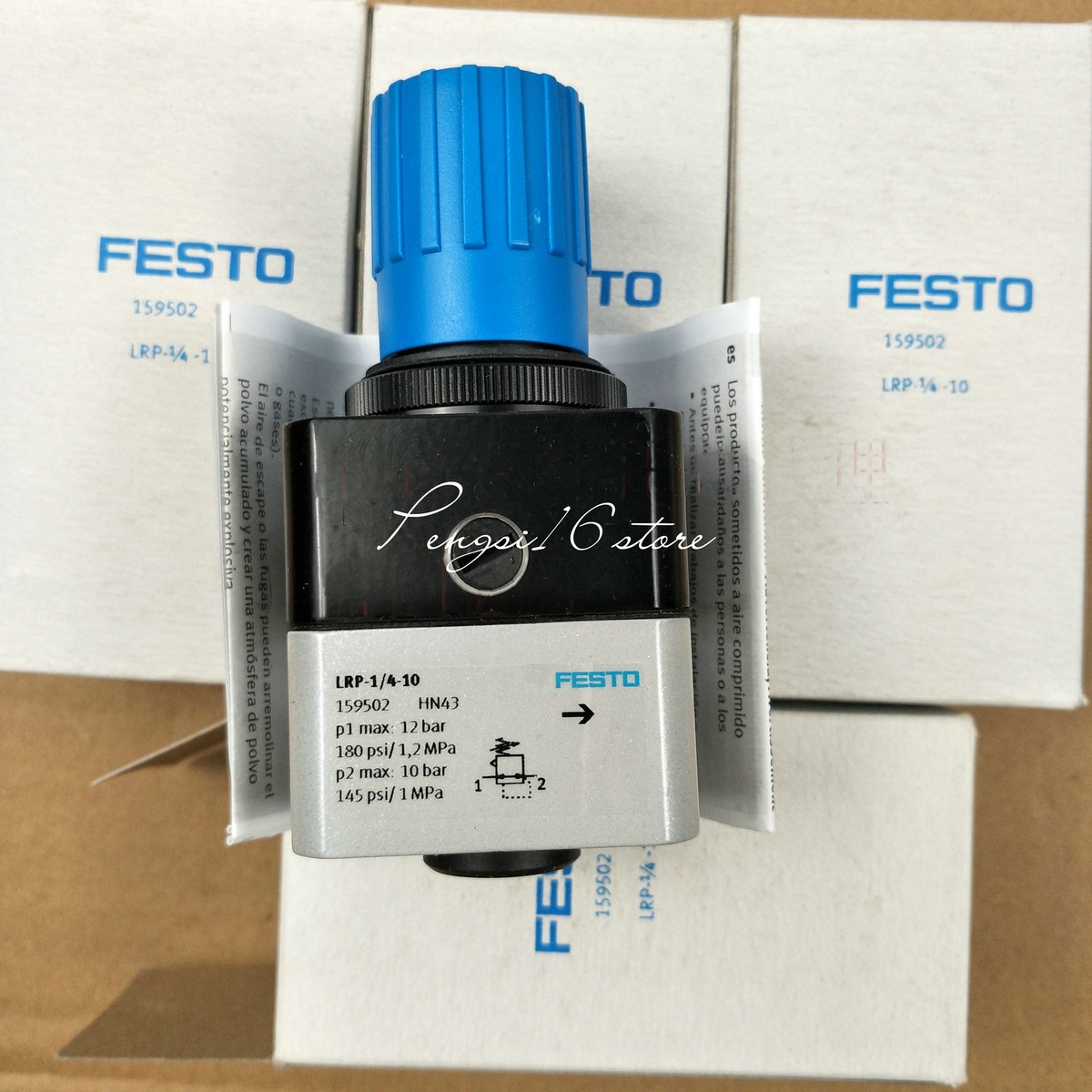 ぷりんページ LRP-1/4-10 159502 LRP-1/4-4 159501 Precision pressure reducing