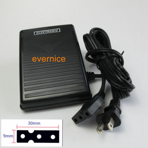 110V Foot Control Pedal Cord #419451-003 For Portable Sewing Machine & Sergers - Afbeelding 1 van 5