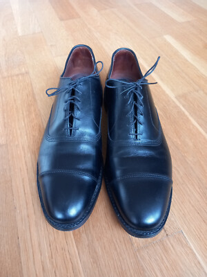 Allen Edmonds Park Avenue Cap Toe  |  Schwarz  |  Größe 13 A  |  Weite A
