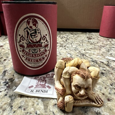 Harmony Kingdom Circus Box Figurine UK Carnival Il Bendi LE 208/1000 Signed