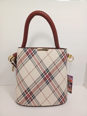 PETA approved vegan bag Bags | Peta Approved Vegan Plaid Small Purse With Bow Nwt  main image 4