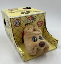 Pound Puppies Newborn Classic 80s Collection Tan Puppy 7" Mini Plush Toy NIB