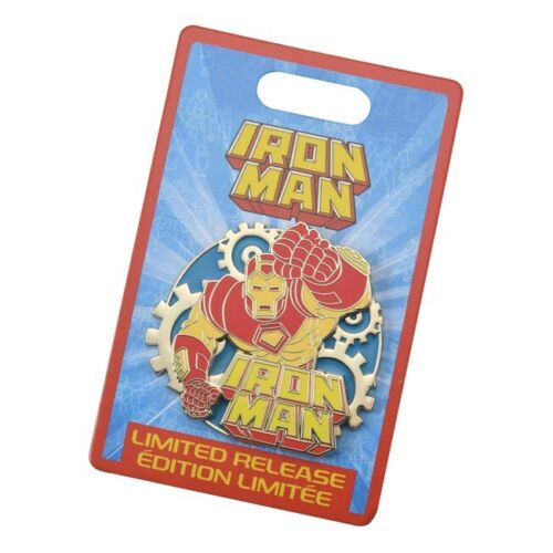 New Disney Store Japan Marvel Iron Man Pin Badge Mark 13 Iron Man 90s - Picture 1 of 4