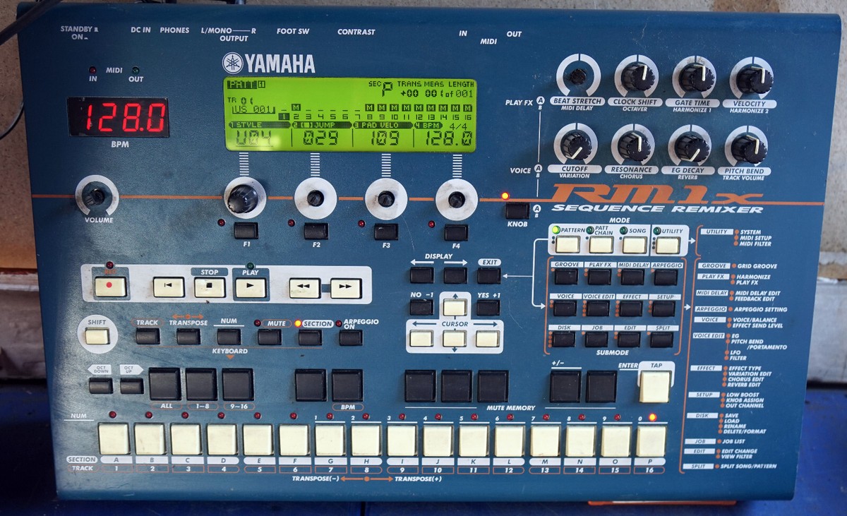 Yamaha RM1x シーケンサー ヤマハ | RM1x - シーケンサー / リズムマシン - 概要