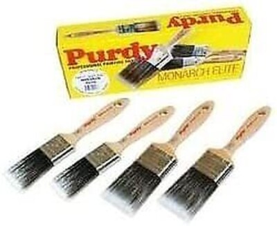 Purdy Monarch Elite ME4 4-teiliger Pinselset - 2x1,5'' & 2x2'' Pinsel