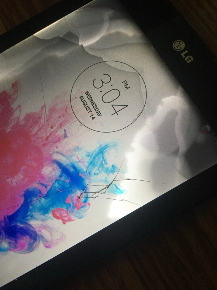 LG G PAD LG-V410 16gb Tablet,Works,Cracked Glass,Bad Port,Good Batt OEM BL-T12🔋 - Image 3 of 4