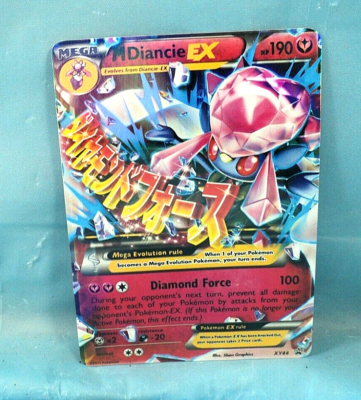 Pokemon Card XY Black Star Promo Mega M Diancie EX XY44 Holo Foil