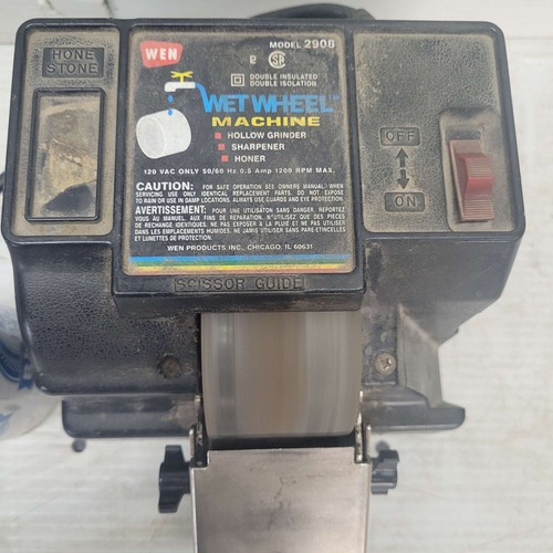 WEN Wet Wheel Machine Model 2908 Sharpener Grinder Hone