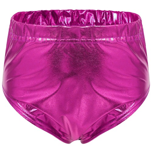 Kids Girl Shorts Stage Performance Briefs Soft Costume Sports Underwear Shiny - Picture 27 of 62