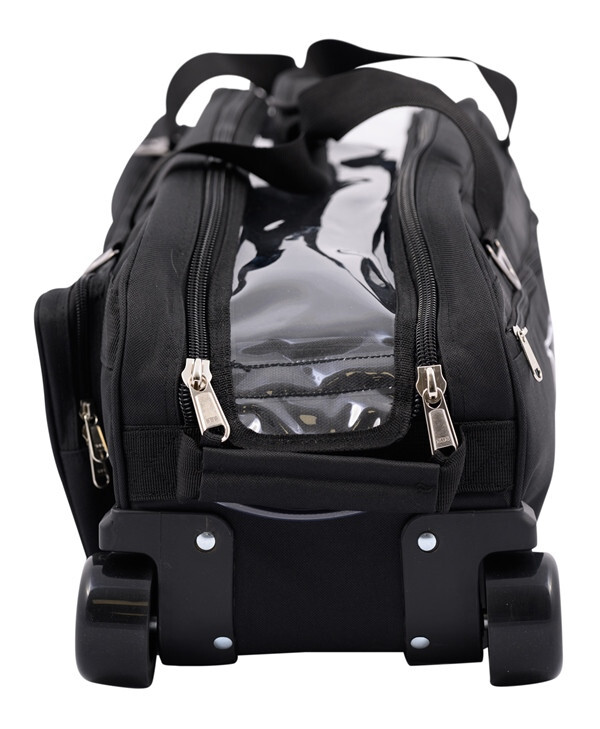 Xstrike Blue 3 Ball Tote with Strap,Shoe Bag,Wide Wheels. Special May sale.