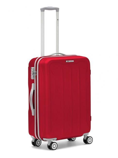 TROLLEY R RONCATO flight trolley 4 ruote 66 cm tsa ROSSO MED  scelta=P ROSSO 461