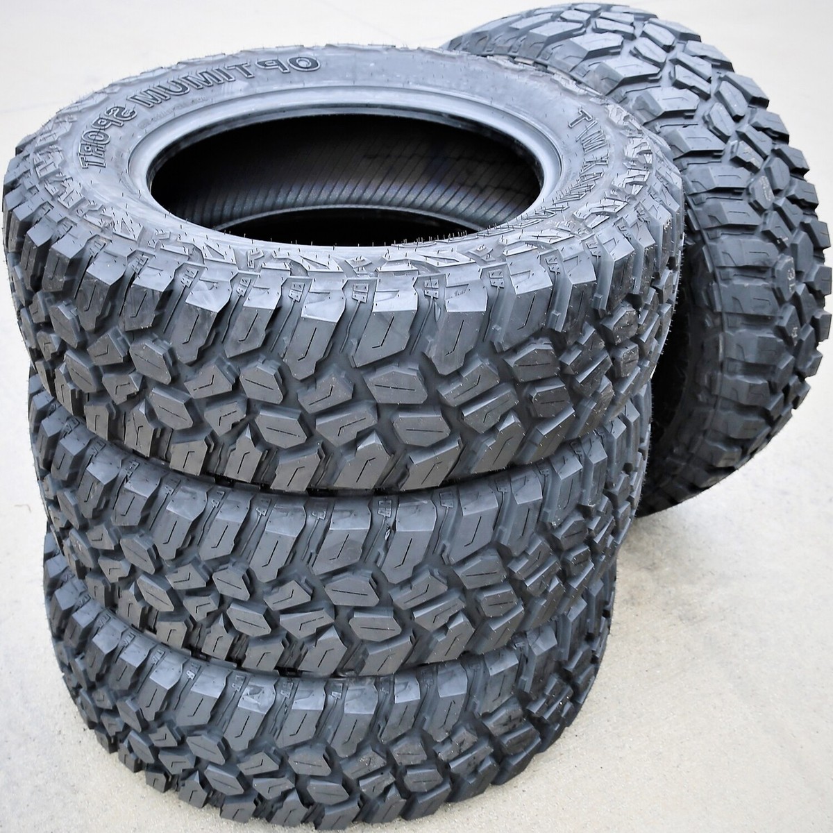 m: 4 Tires LT 285/75R16 Green Max Optimum Sport M/T MT Mud Load