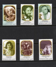 R6253 Burkina Faso 2000 Berlin Film Festival 6 Marken MNH
