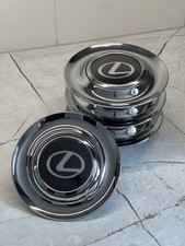 Lexus Rx Lx Ls Silver Set Center Cap Floating Levitate Ghost Big Wheels 182 Mm
