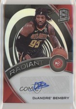 2019-20 Panini Spectra Radiant Signatures 90/99 DeAndre' Bembry #RS-DBM Auto z4k
