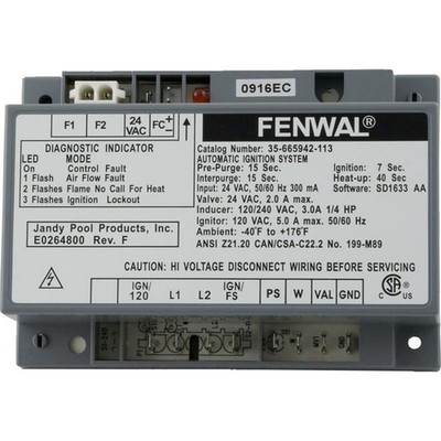 Ignition Control, Zodiac Jandy LXi