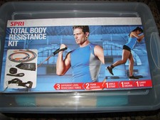 SPRI Total Body Resistance Band Exercise Kit New