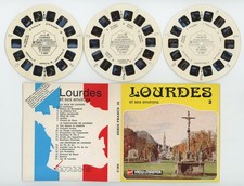 Lourdes et ses Environs France GAF View-Master Packet C-184 Exc. Cond.