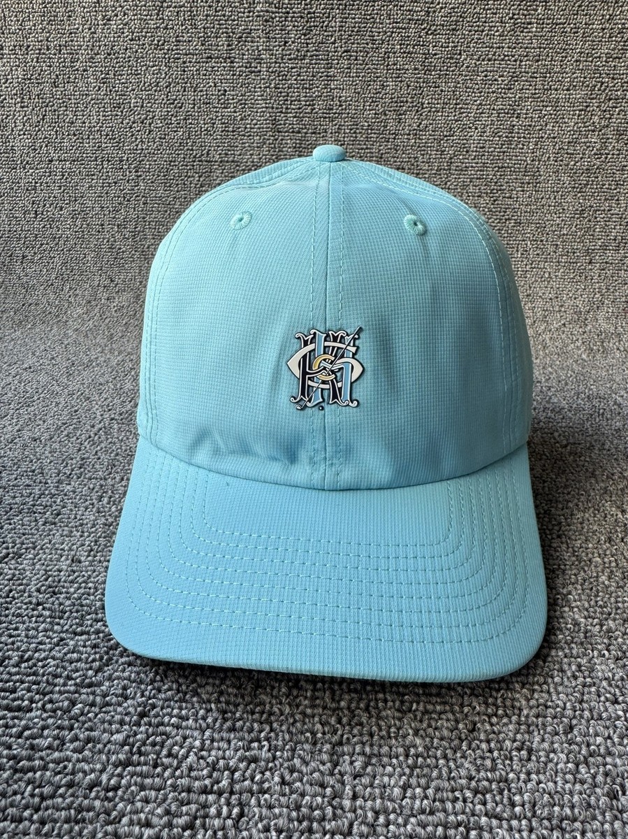 American Needle Kingston Heath Golf Cap Strapback Aqua Blue Dad Hat