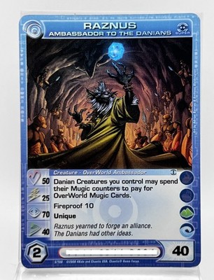Raznus Ambassador to the Danians 5/100 First Edition Chaotic TCG MP