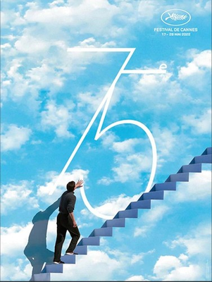 #ad CANNES 2022 FILM FESTIVAL TRUMAN SHOW ORIGINAL ROLLED LARGE FRENCH POSTER $99.99