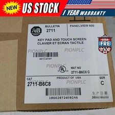 2711-B6C8 Ser B 2711B6C8 PanelView 600 Touch Key DH FRN 4.46  US Free Tax