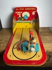Vintage 1950s Marx-O-Matic All Star Basketball Game – Tin Litho – Complete & Wor