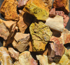 10 lb Howardite Rough Variety Mix – Pink Flamingo, Limoncello, Lemon Lime — photo 1