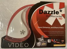 Pinnacle Dazzle HD USB Video Transfer Capture Device DVD VCR RCA S-VIDEO retro