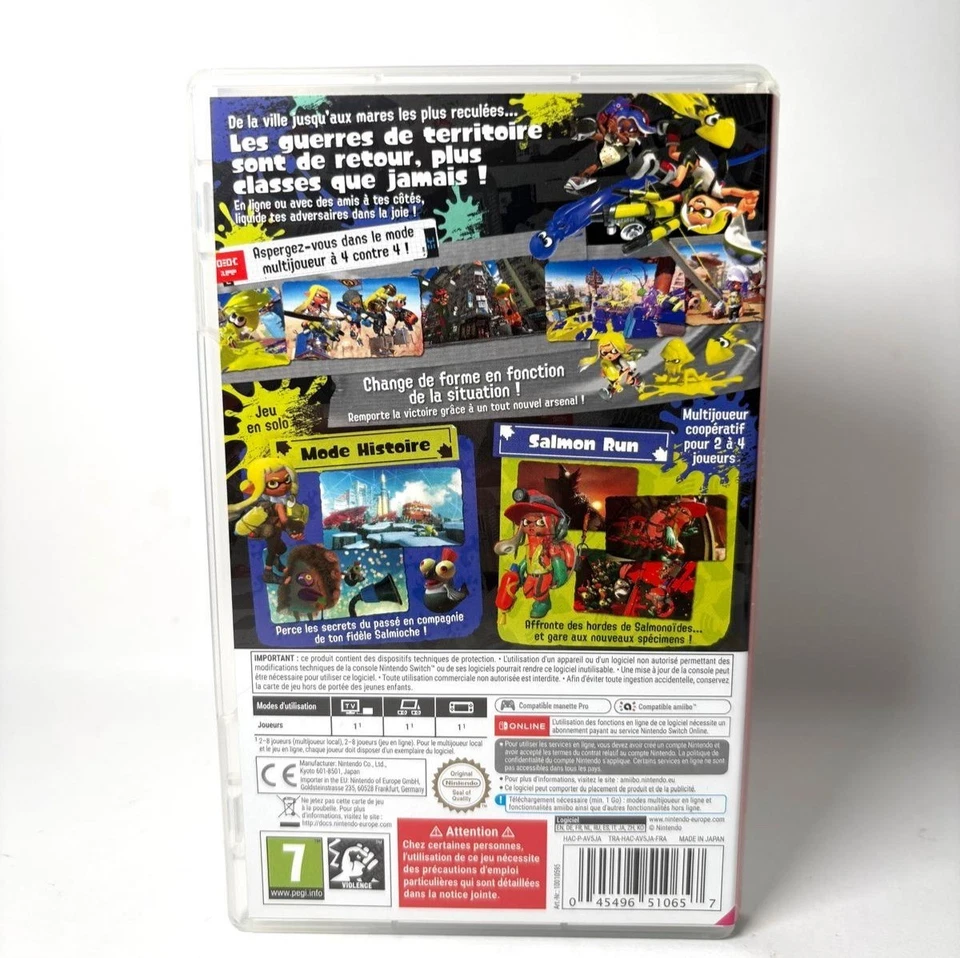 Splatoon 3 (Nintendo Switch, 2022) Usato, foto 2 di 3