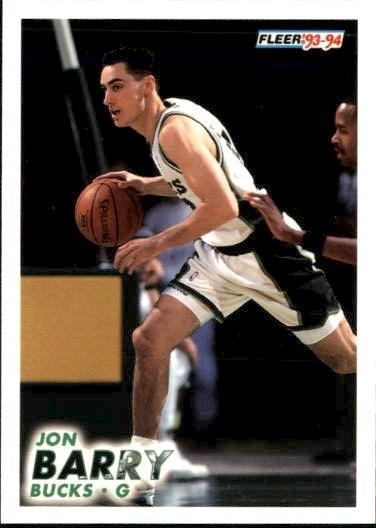 1993-94 Fleer #115 Jon Barry