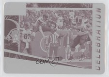 2019 Score Celebration Printing Plate Magenta 1/1 David Njoku #5 r7d