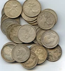 Silver Bullion, Canada Quarters 1920-67 .800 (38)