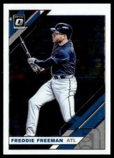 2019 Donruss Optic Freddie Freeman Atlanta Braves #175
